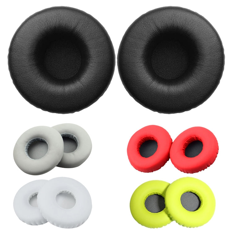 2 PCS For Sony MDR-XB450AP / XB550 / XB650 / XB400 Earphone Cushion Cover Earmuffs Replacement Earpads with Mesh(Red) - Earmuff & Pad by PMC TechLife | Online Shopping South Africa | PMC TechLife