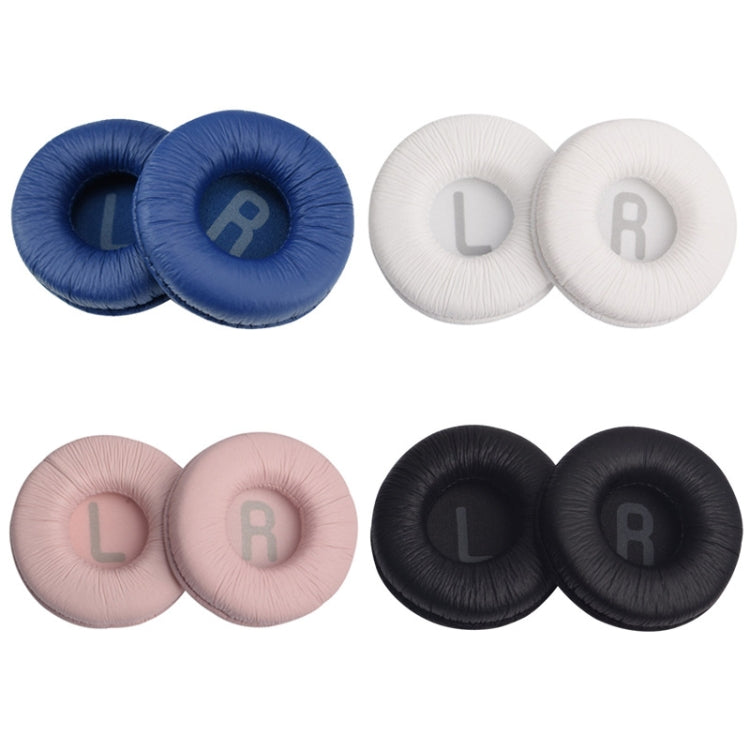 2 PCS For JBL Tune 600BTNC / T500BT / T450BT Earphone Cushion Cover Earmuffs Replacement Earpads with Mesh(Blue) - Earmuff & Pad by PMC TechLife | Online Shopping South Africa | PMC TechLife | Buy Now Pay Later Mobicred