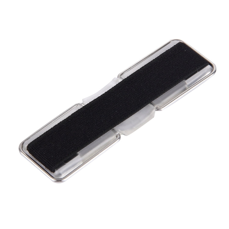 2 in 1 Adjustable Universal Mini Adhesive Holder Stand + Slim Finger Grip, Size: 7.3 x 2.2 x 0.3 cm(Black) - free shipping - PMC TechLife - Order now!