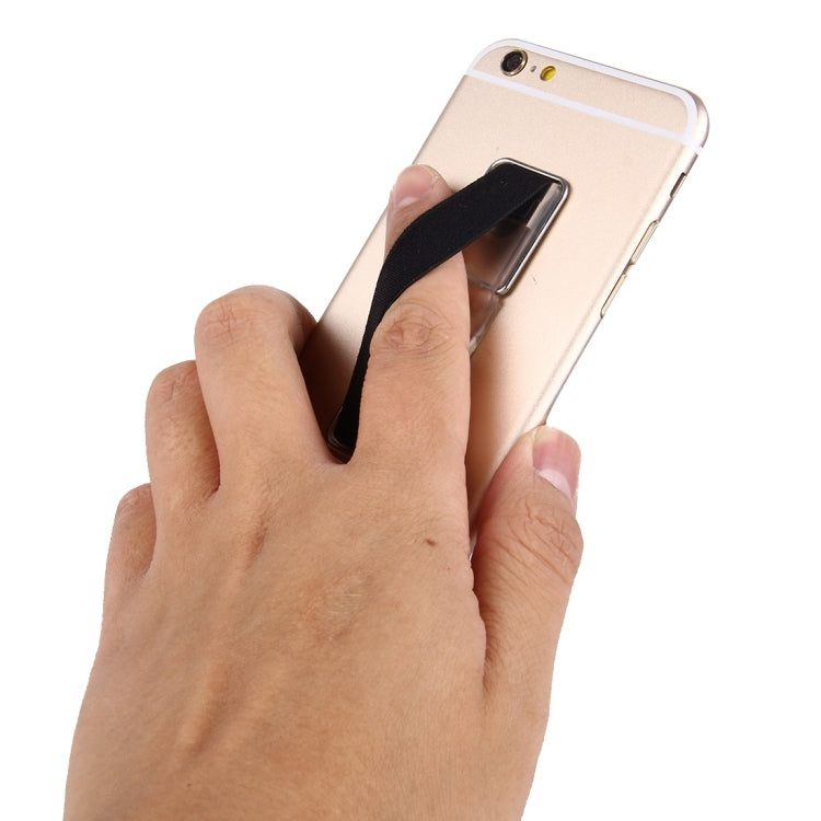 2 in 1 Adjustable Universal Mini Adhesive Holder Stand + Slim Finger Grip, Size: 7.3 x 2.2 x 0.3 cm(Black) - free shipping - PMC TechLife - Order now!