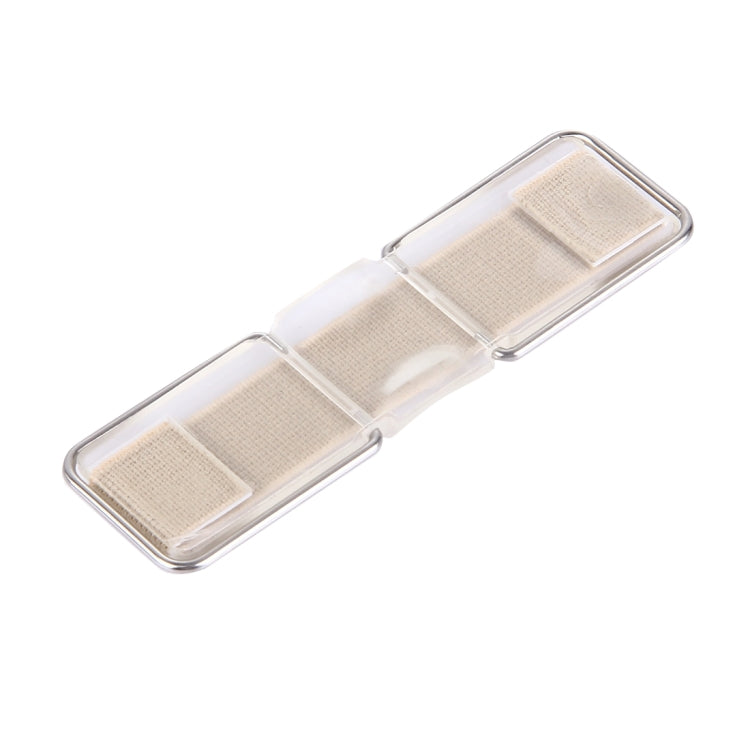 2 in 1 Adjustable Universal Mini Adhesive Holder Stand + Slim Finger Grip, Size: 7.3 x 2.2 x 0.3 cm(Gold) - Ring Holder by PMC TechLife | Online Shopping South Africa | PMC TechLife