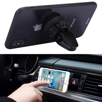 Silicone Sucker Universal Car Air Vent Phone Holder Stand Mount , For iPhone, Samsung, Sony, Lenovo, HTC, Huawei, and other Smartphones(Black) - Car Holders by PMC Jewellery | Online Shopping South Africa | PMC Jewellery