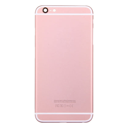 5 in 1 for iPhone 6s Plus (Back Cover + Card Tray + Volume Control Key + Power Button + Mute Switch Vibrator Key) Full Assembly Housing Cover(Rose Gold) - iPhone 6S/6S Plus Parts by PMC Jewellery | Online Shopping South Africa | PMC Jewellery