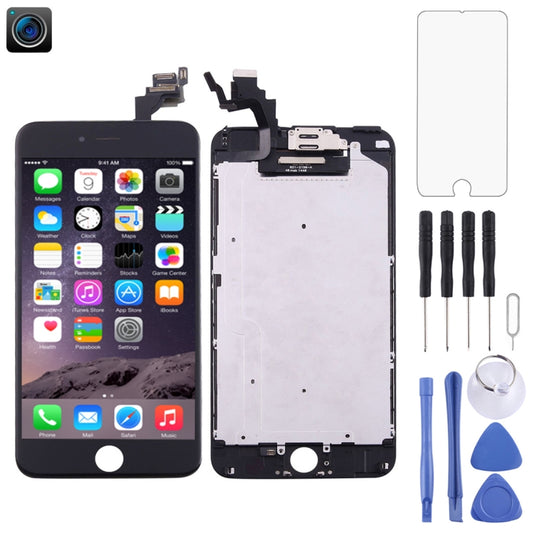 TFT LCD Screen for iPhone 6 Plus Digitizer Full Assembly with Front Camera (Black) - iPhone 6/6 Plus Parts by PMC Jewellery | Online Shopping South Africa | PMC Jewellery