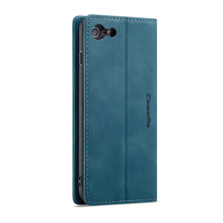 CaseMe-013 Multifunctional Retro Frosted Horizontal Flip Leather Case for iPhone 6 Plus / 6s Plus, with Card Slot & Holder & Wallet(Blue) - More iPhone Cases by CaseMe | Online Shopping South Africa | PMC TechLife | Buy Now Pay Later Mobicred