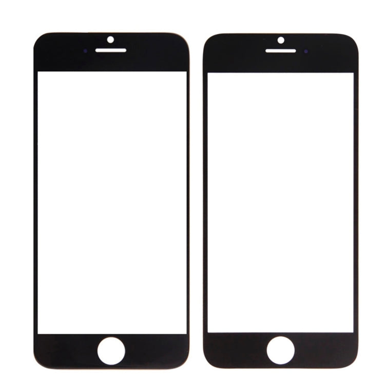 5 PCS Black + 5 PCS White for iPhone 6 Plus Front Screen Outer Glass Lens - iPhone 6/6 Plus Parts by PMC Jewellery | Online Shopping South Africa | PMC Jewellery