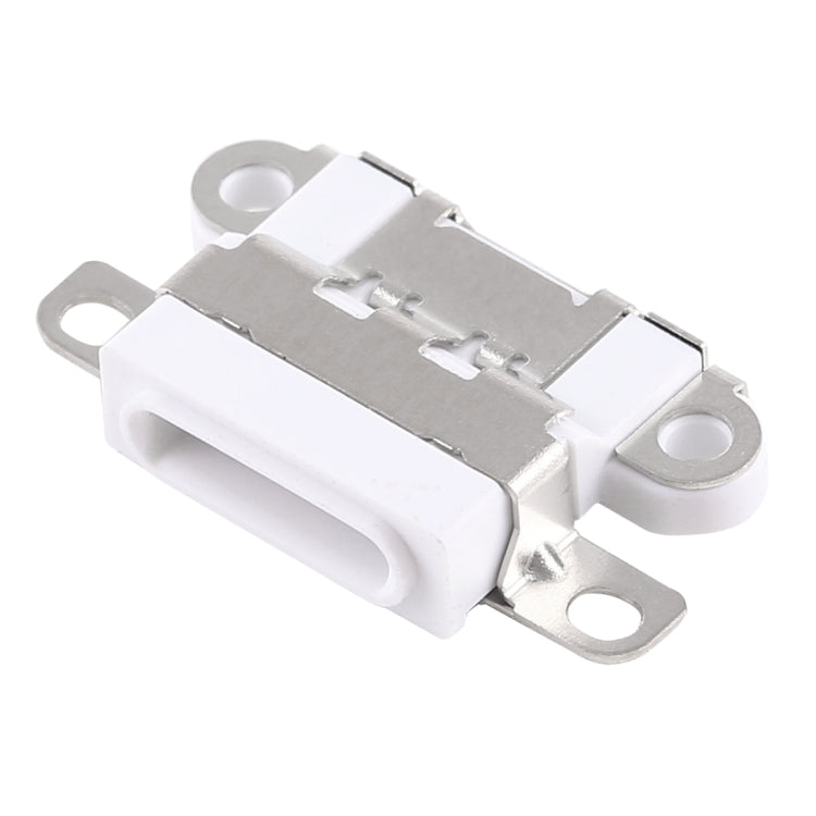 10 PCS Charging Port Connector for iPhone 6 Plus(White) - iPhone 6/6 Plus Parts by PMC Jewellery | Online Shopping South Africa | PMC Jewellery