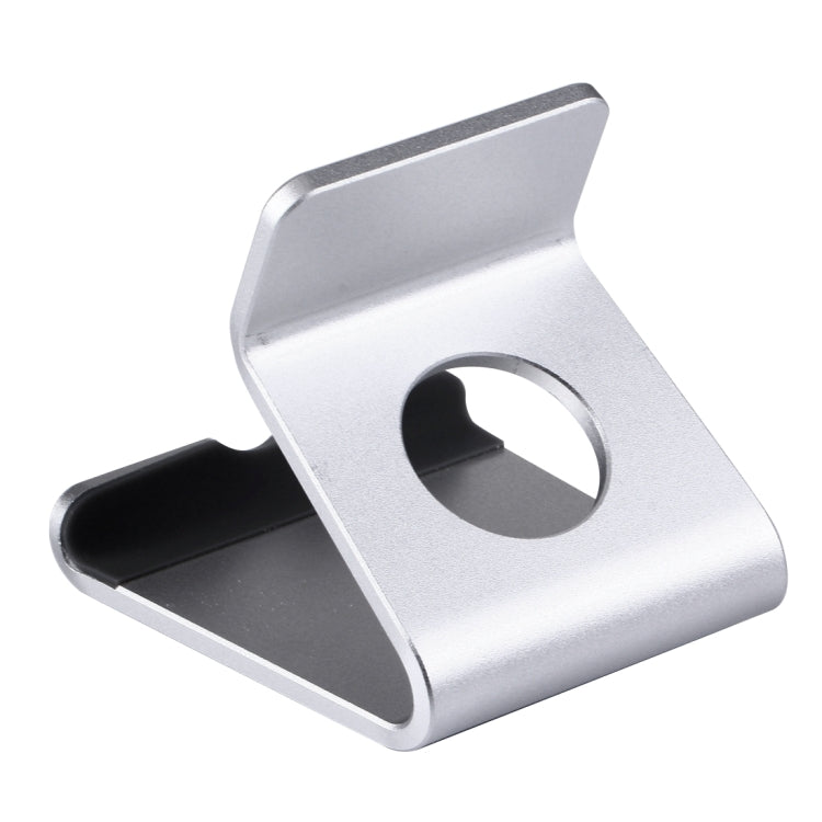 Exquisite Aluminium Alloy Desktop Holder Stand DOCK Cradle For iPhone, Galaxy, Huawei, Xiaomi, LG, HTC and 7 inch Tablet(Silver) - Desktop Holder by PMC TechLife | Online Shopping South Africa | PMC TechLife