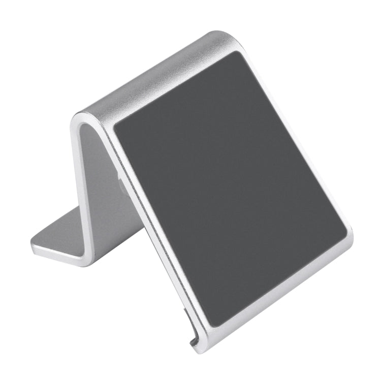 Exquisite Aluminium Alloy Desktop Holder Stand DOCK Cradle For iPhone, Galaxy, Huawei, Xiaomi, LG, HTC and 7 inch Tablet(Silver) - Desktop Holder by PMC TechLife | Online Shopping South Africa | PMC TechLife