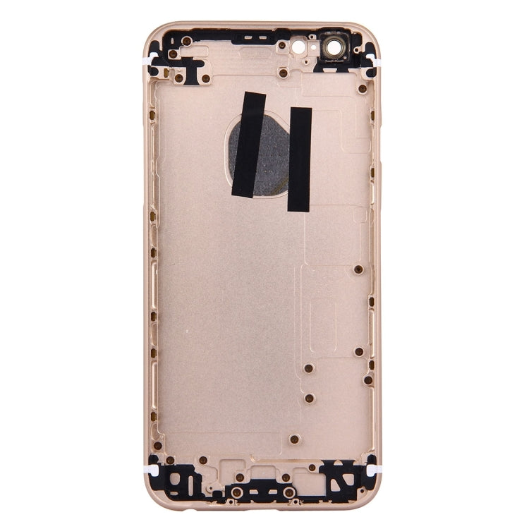5 in 1 for iPhone 6s (Back Cover + Card Tray + Volume Control Key + Power Button + Mute Switch Vibrator Key) Full Assembly Housing Cover(Gold) - free shipping - PMC TechLife - Order now!