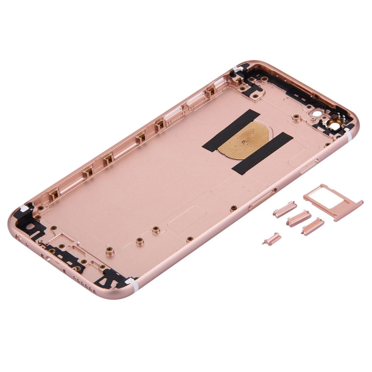 5 in 1 for iPhone 6s (Back Cover + Card Tray + Volume Control Key + Power Button + Mute Switch Vibrator Key) Full Assembly Housing Cover(Rose Gold) - iPhone 6S/6S Plus Parts by PMC TechLife | Online Shopping South Africa | PMC TechLife