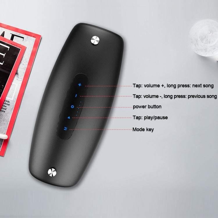 ZEALOT S27 Multifunctional Bass Wireless Bluetooth Speaker, Built-in Microphone, Support Bluetooth Call & AUX & TF Card & 1x93mm + 2x66mm Speakers(Black) - free shipping - PMC TechLife - Order now!