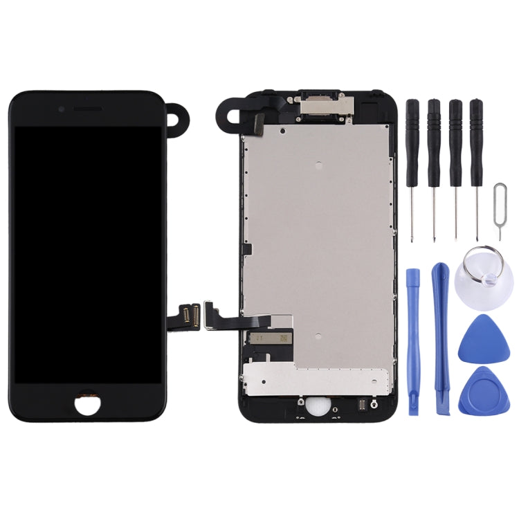 TFT LCD Screen for iPhone 7 with Digitizer Full Assembly include Front Camera (Black) - LCD Screen by PMC Jewellery | Online Shopping South Africa | PMC Jewellery