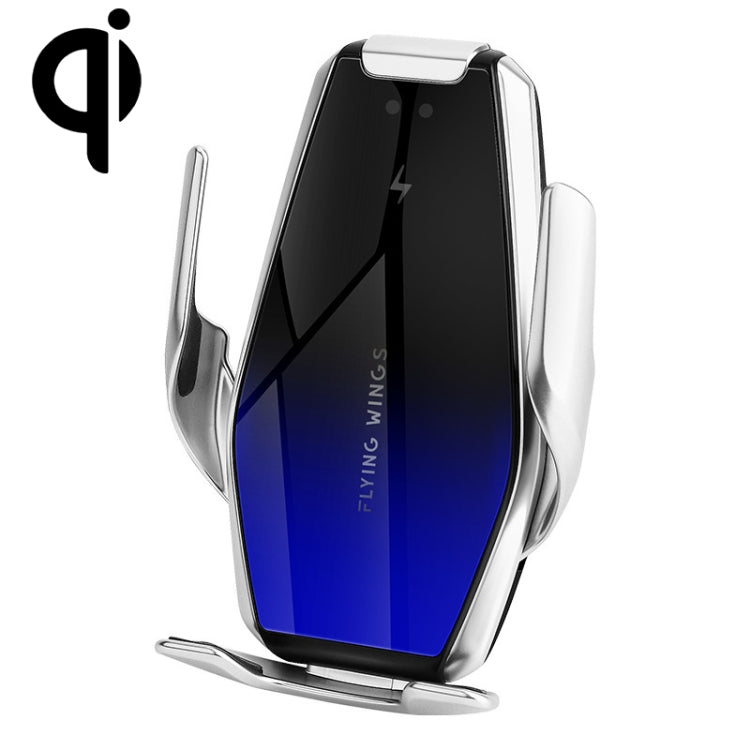 S7 15W QI 360 Degree Rotatable Infrared Induction Car Air Outlet Wireless Charging Mobile Phone Holder for 4.0-6.5 inch Mobile Phones(Silver) - free shipping - PMC TechLife - Order now!