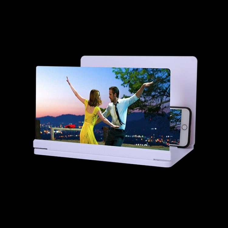 9X Ultra-thin Mobile Phone Eye Protection Screen Magnifier (White) - Screen Magnifier by PMC TechLife | Online Shopping South Africa | PMC TechLife