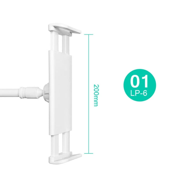 UBN-20 Universal 360 Degrees Rotating Detachable Three-stage Lazy Bracket Mobile Phone / Tablet Desktop Bracket (Silver) - Desktop Holder by PMC TechLife | Online Shopping South Africa | PMC TechLife