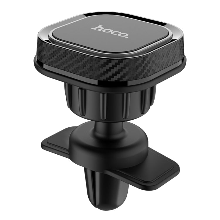 Hoco CA52 Intelligent Series Air Outlet In-car Holder (Black) - Car Holders by hoco | Online Shopping South Africa | PMC Jewellery