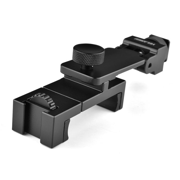 YELANGU PC10 360 Degree Rotating Horizontal Vertical Shooting Phone Clamp Holder Bracket (Black) - Desktop Holder by YELANGU | Online Shopping South Africa | PMC TechLife | Buy Now Pay Later Mobicred