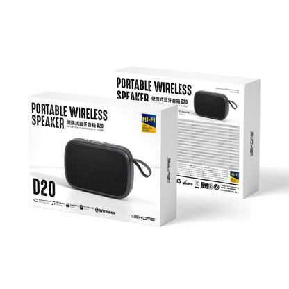 WK D20 Portable HIFI Mini Bluetooth Speaker (Black) - Mini Speaker by WK | Online Shopping South Africa | PMC Jewellery