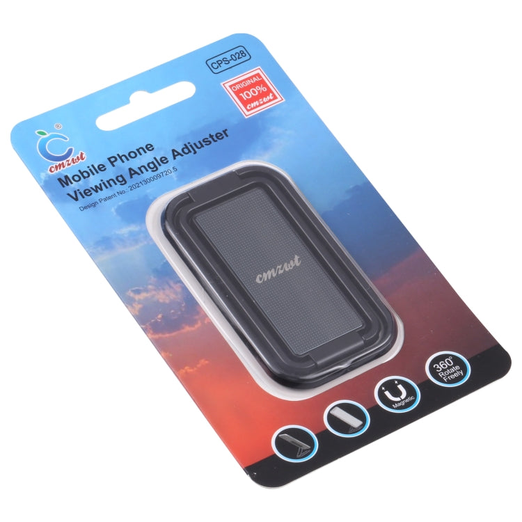 cmzwt CPS-028 Adjustable Folding Magnetic Mobile Phone Desktop Holder Bracket(Black) - free shipping - PMC TechLife - Order now!
