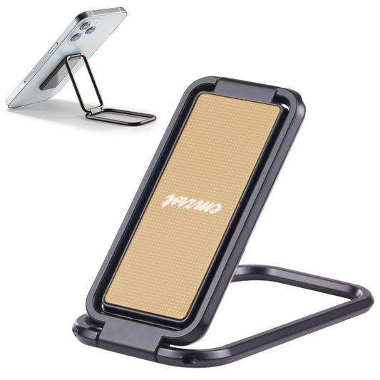 cmzwt CPS-028 Adjustable Folding Magnetic Mobile Phone Desktop Holder Bracket(Gold) - Desktop Holder by PMC Jewellery | Online Shopping South Africa | PMC Jewellery