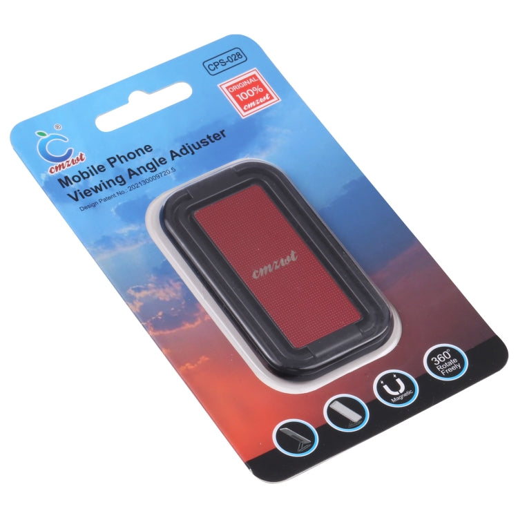 cmzwt CPS-028 Adjustable Folding Magnetic Mobile Phone Desktop Holder Bracket(Red) - Desktop Holder by PMC TechLife | Online Shopping South Africa | PMC TechLife