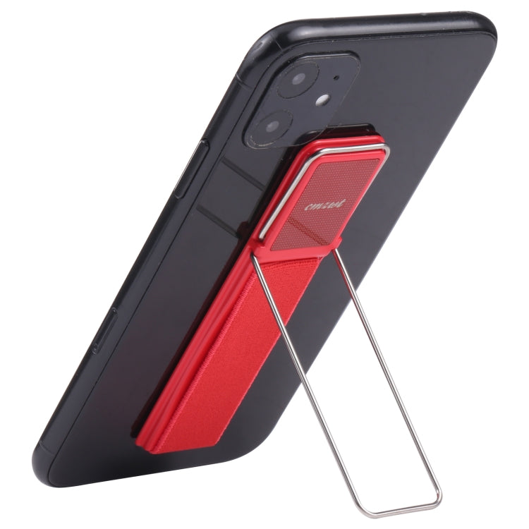 cmzwt CPS-030 Adjustable Folding Magnetic Mobile Phone Holder Bracket with Grip (Red) - Hand-Sticking Bracket by PMC Jewellery | Online Shopping South Africa | PMC Jewellery