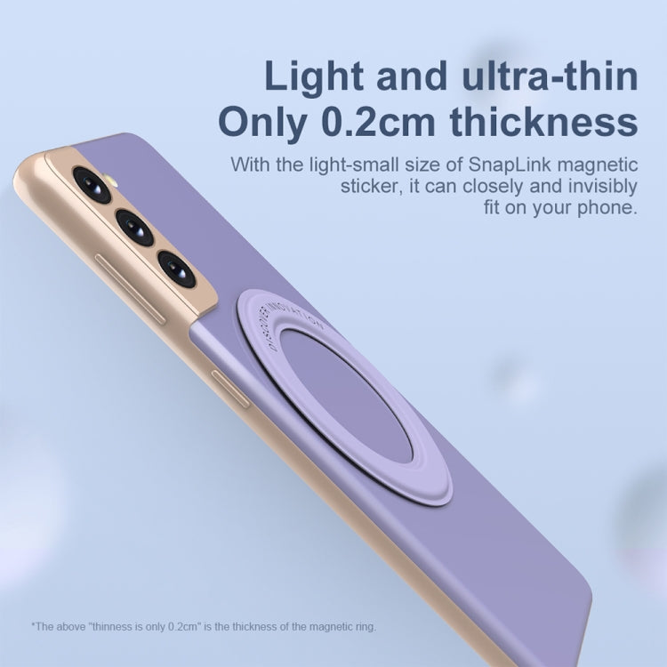 NILLKIN Skin-friendly Version Magsafe Ring Magnetic Mobile Phone Holder Set(Purple) - free shipping - PMC TechLife - Order now!
