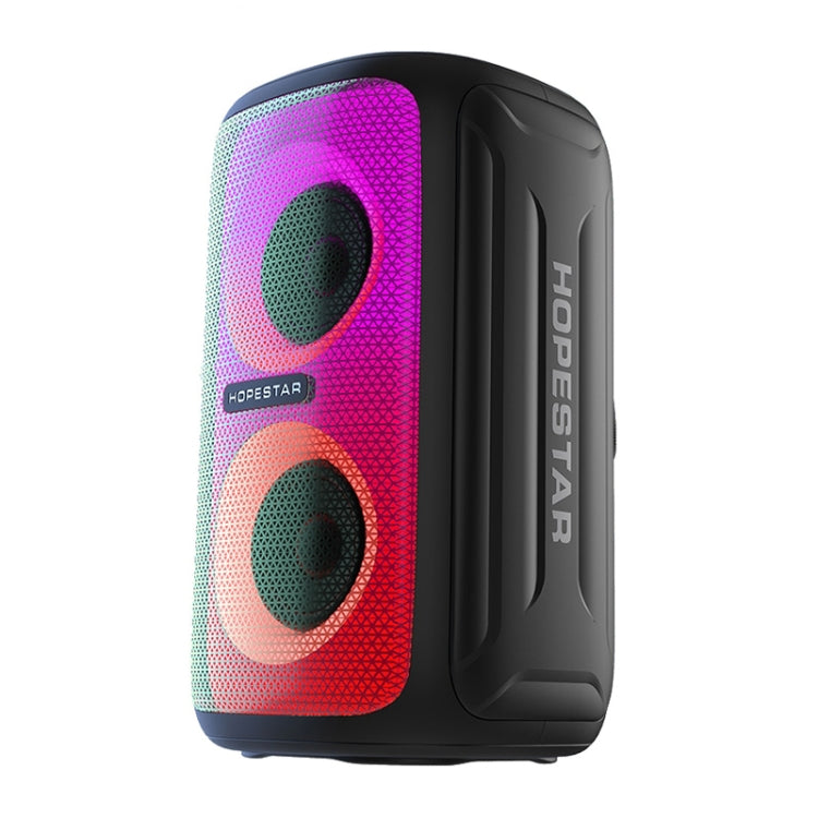 HOPESTAR Party 110 Mini Colorful Lights Wireless Bluetooth Speaker (Black) - Desktop Speaker by HOPESTAR | Online Shopping South Africa | PMC Jewellery