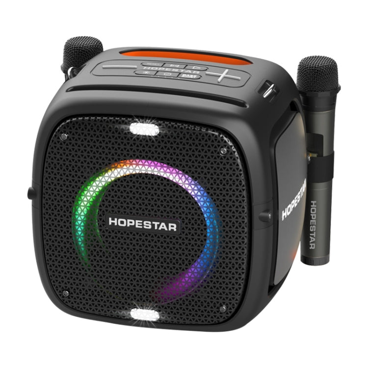 HOPESTAR Party One RGB Lighting Wireless Bluetooth Speaker (Black) - Desktop Speaker by HOPESTAR | Online Shopping South Africa | PMC Jewellery
