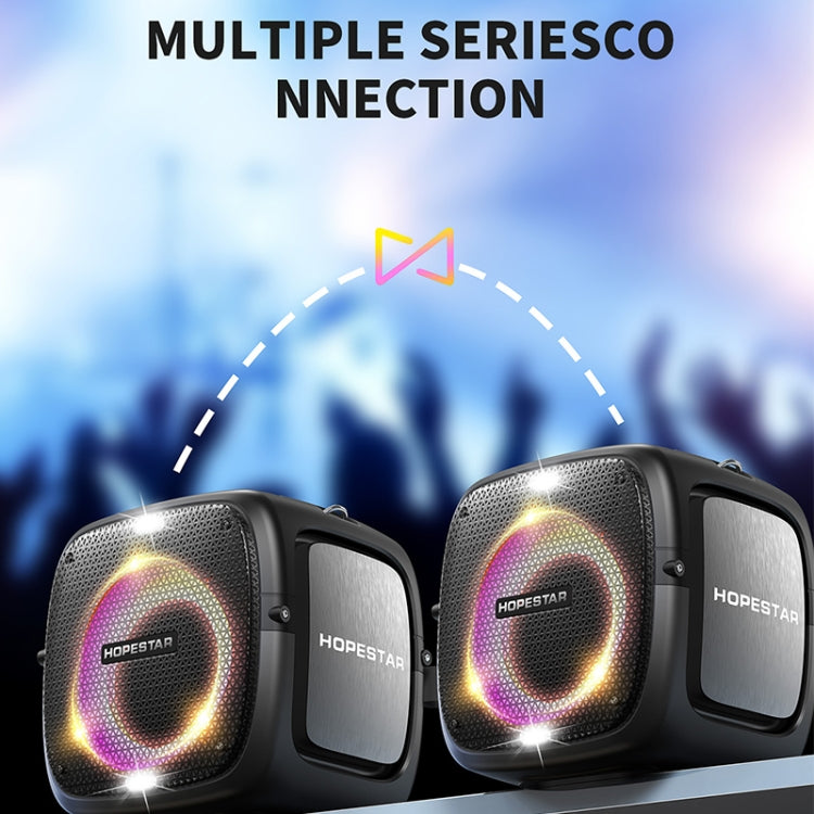 HOPESTAR Party One RGB Lighting Wireless Bluetooth Speaker (Grey) - free shipping - PMC TechLife - Order now!