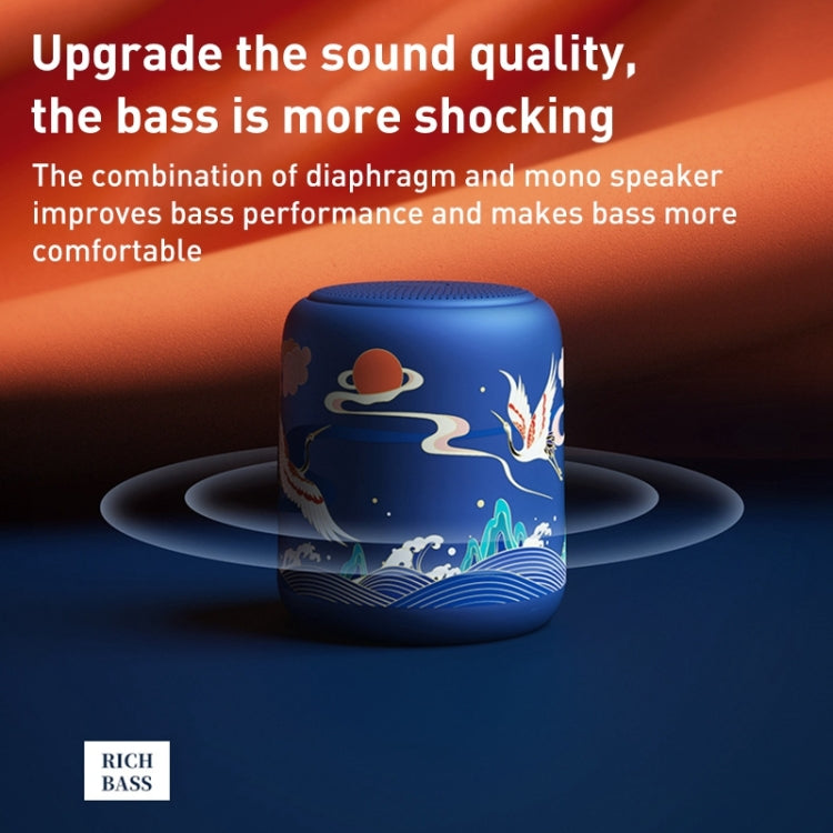 Sanag X6P National Style Portable Mini Bluetooth Speaker (Blue) - Mini Speaker by Sanag | Online Shopping South Africa | PMC TechLife | Buy Now Pay Later Mobicred