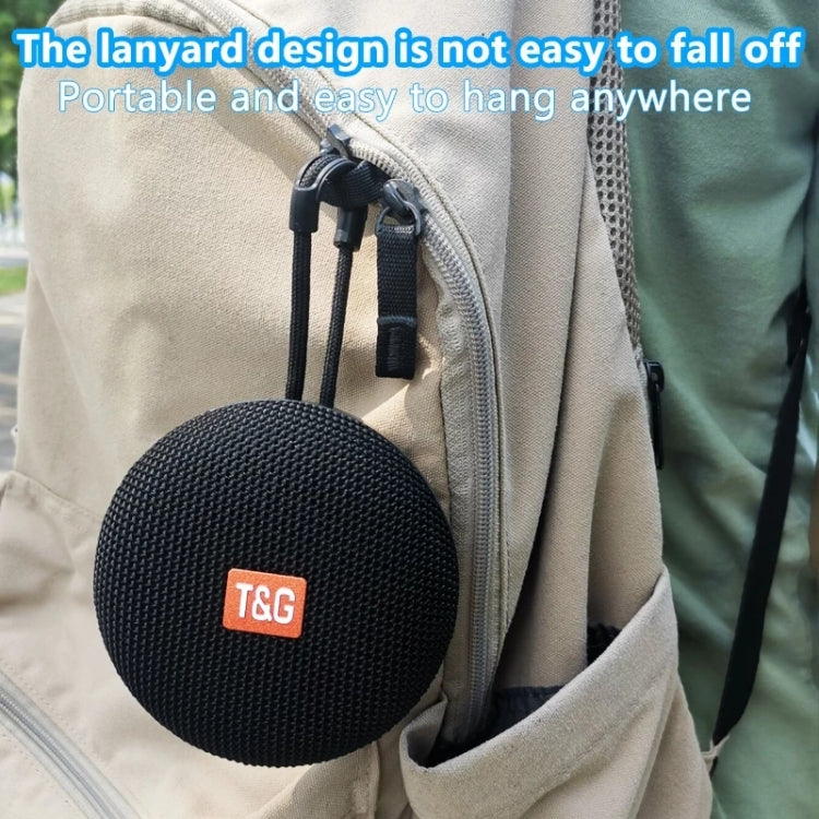 T&G TG352 Outdoor Portable Riding Wireless Bluetooth Speaker TWS Stereo Subwoofer, Support Handsfree Call / FM / TF(Black) - Mini Speaker by T&G | Online Shopping South Africa | PMC TechLife
