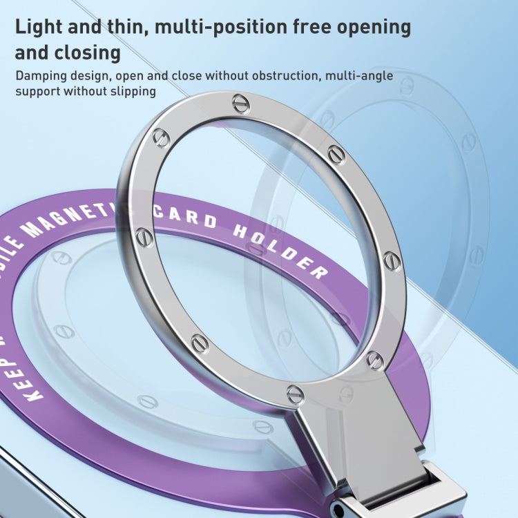 Ultra-thin Metal Phone Holder (Gold) - Ring Holder by PMC TechLife | Online Shopping South Africa | PMC TechLife