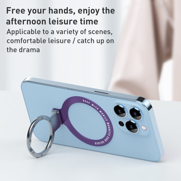 Ultra-thin Metal Phone Holder (Gold) - Ring Holder by PMC TechLife | Online Shopping South Africa | PMC TechLife