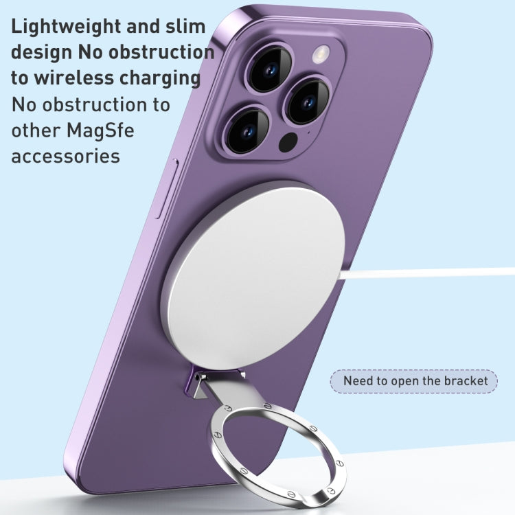 Ultra-thin Metal Phone Holder (Black) - Ring Holder by PMC TechLife | Online Shopping South Africa | PMC TechLife