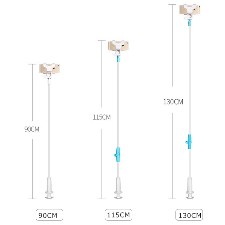 UBN-46 Regular Version Rotatable and Detachable Lazy Desktop Bedside Stand Mobile Phone Stand, Height: 90cm (White) - Desktop Holder by PMC TechLife | Online Shopping South Africa | PMC TechLife