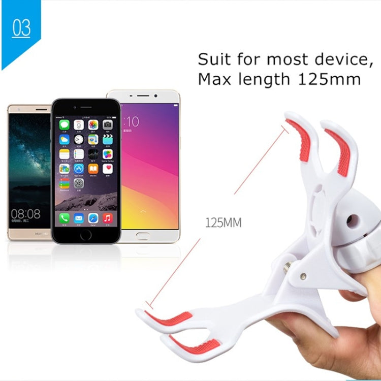 UBN-46 Regular Version Rotatable and Detachable Lazy Desktop Bedside Stand Mobile Phone Stand, Height: 90cm (White) - Desktop Holder by PMC TechLife | Online Shopping South Africa | PMC TechLife