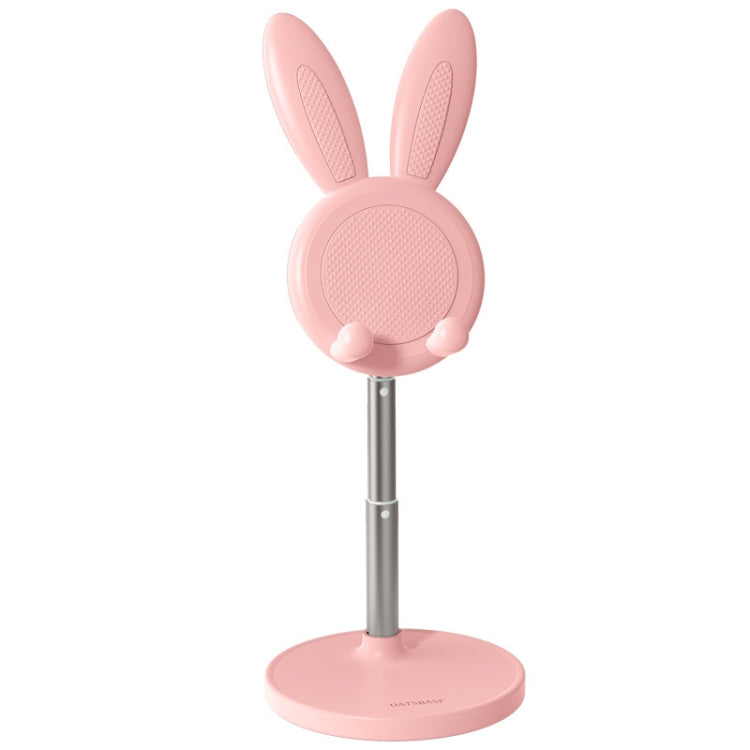 03247 Rabbit Retractable Phone Lazy Bracket Foldable Desktop Holder(Pink) - Desktop Holder by PMC TechLife | Online Shopping South Africa | PMC TechLife