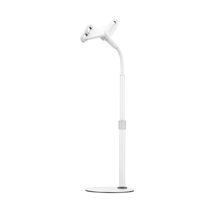 ZM17 Retractable Rotatable Outdoor Selfie Desktop Phone Stand for 4.6-7.8 inch Mobile Phones / Tablets (White) - Desktop Holder by PMC Jewellery | Online Shopping South Africa | PMC Jewellery