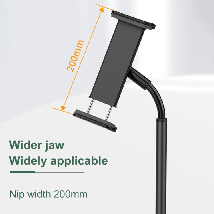 ZM17 Retractable Rotatable Outdoor Selfie Desktop Phone Stand for 4.6-7.8 inch Mobile Phones / Tablets (White) - Desktop Holder by PMC TechLife | Online Shopping South Africa | PMC TechLife