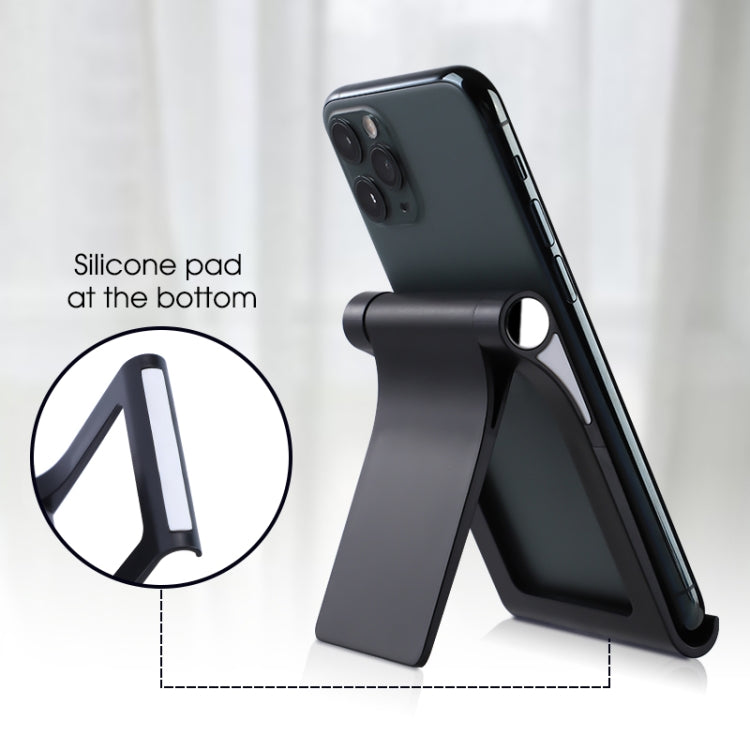 ZM-7 Universal 360-degree Rotating Matte Texture Mobile Phone / Tablet Stand Desktop Stand (Black) - Desktop Holder by PMC TechLife | Online Shopping South Africa | PMC TechLife