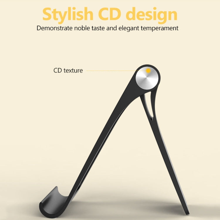 ZM-7 Universal 360-degree Rotating Matte Texture Mobile Phone / Tablet Stand Desktop Stand (Black) - Desktop Holder by PMC TechLife | Online Shopping South Africa | PMC TechLife