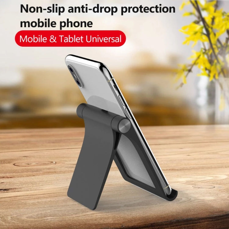 ZM-7 Universal 360-degree Rotating Matte Texture Mobile Phone / Tablet Stand Desktop Stand (Black) - Desktop Holder by PMC TechLife | Online Shopping South Africa | PMC TechLife