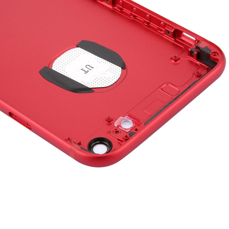 6 in 1 for iPhone 7 (Back Cover (With Camera Lens) + Card Tray + Volume Control Key + Power Button + Mute Switch Vibrator Key + Sign) Full Assembly Housing Cover - Back Cover by PMC TechLife | Online Shopping South Africa | PMC TechLife