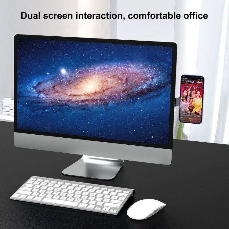 T617 Multi-function Laptop Folding Magnetic Expanded Metal Bracket (Silver) - Hand-Sticking Bracket by PMC TechLife | Online Shopping South Africa | PMC TechLife