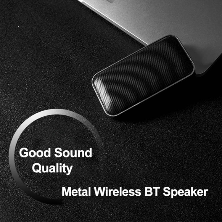 BT209 Outdoor Portable Ultra-thin Mini Wireless Bluetooth Speaker, Support TF Card & Hands-free Calling (Black) - Mini Speaker by PMC Jewellery | Online Shopping South Africa | PMC Jewellery