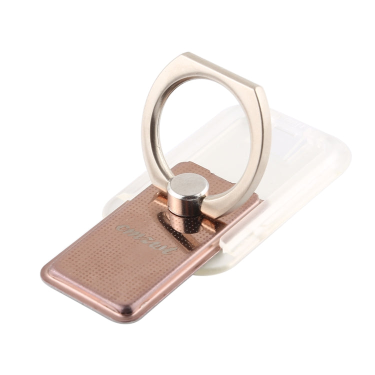 CPS-013 360 Degrees Rotate Freely Removable Magnetic Ring Stand Phone Holder, Support Wireless Charging(Rose Gold) - Ring Holder by PMC TechLife | Online Shopping South Africa | PMC TechLife