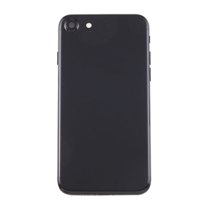 Battery Back Cover Assembly with Card Tray for iPhone 7(Jet Black) - Back Cover by PMC Jewellery | Online Shopping South Africa | PMC Jewellery