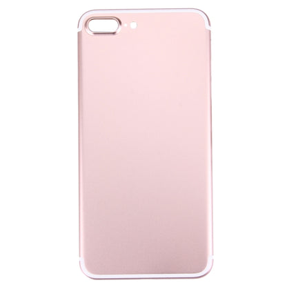 5 in 1 for iPhone 7 Plus (Back Cover + Card Tray + Volume Control Key + Power Button + Mute Switch Vibrator Key) Full Assembly Housing Cover(Rose Gold) - Back Cover by PMC Jewellery | Online Shopping South Africa | PMC Jewellery